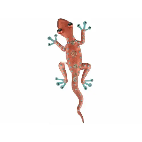 11" Copper Gecko Decor 11" Copper Gecko Decor