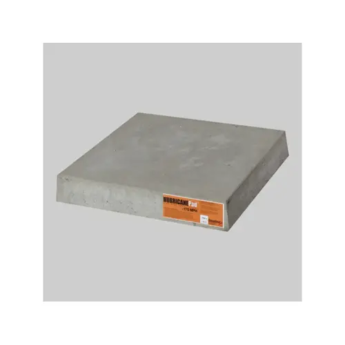 24" X 36" X 4" Hurricane T-class Equipment Pad Gray
