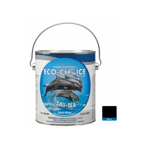 Gal Black Eco-choice Rubber Semi-gloss
