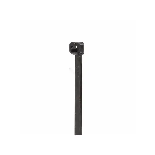 PowerGRP Cable Tie, 8", 40 lb. Tensile Strength, Black, Pack of 100 PowerGRP Cable Tie, 8", 40 lb. Tensile Strength, Black, Pack of 100