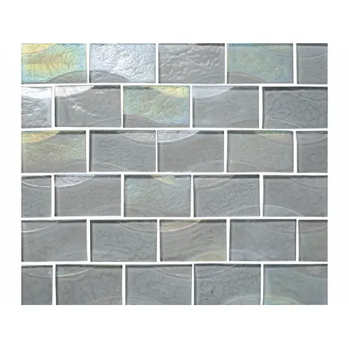 1sht/1sqf Sea Ice Silver 2x3 Glass 1sht 1sht/1sqf Sea Ice Silver 2x3 Glass 1sht