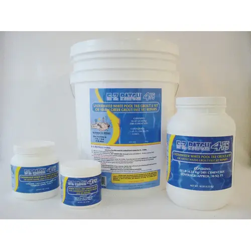 1# Wht E-z Patch Fast Set Tile Grout 1# Wht E-z Patch Fast Set Tile Grout