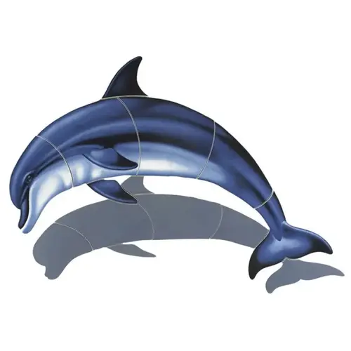 Shadow Bottlenose Dolphin -a 36"x25" Shadow Bottlenose Dolphin -a 36"x25"