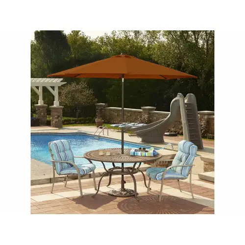 9' Mirage Octagonal Umbrella W/ Terracotta Canopy 9' Mirage Octagonal Umbrella W/ Terracotta Canopy