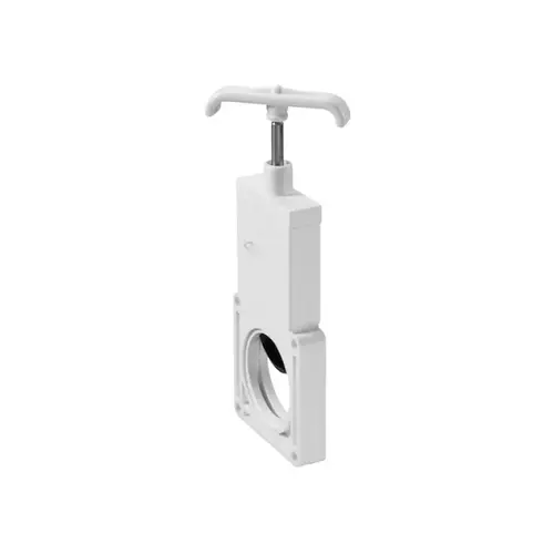 1 1/2" Valve Body With Handle White