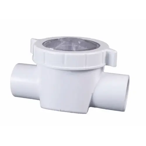 Hydroseal Thread-on Serviceable Corrosion Resistant Check Valve White Hydroseal Thread-on Serviceable Corrosion Resistant Check Valve White