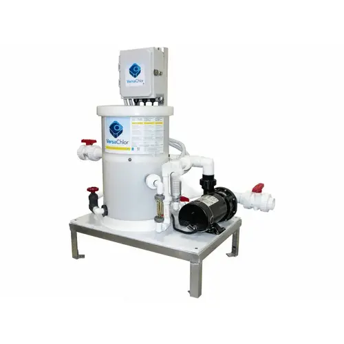 Versachlor System I Easy Feed Pool Chlorination System Complete Skid Package