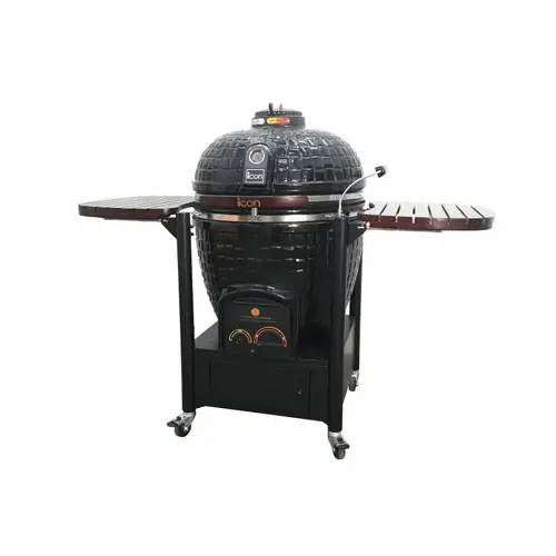 Xl Blk Onyx Ceramic Grill W/ Cabinet Cart Xl Blk Onyx Ceramic Grill W/ Cabinet Cart