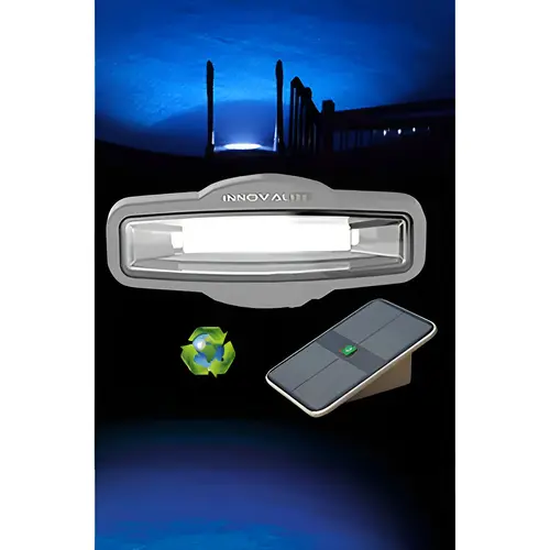 Innovalite High Output Solar Powered Led Wht Light