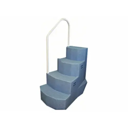 Blue 1-handrail Ag Pool Steps Sm Duke Blue 1-handrail Ag Pool Steps Sm Duke