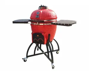PHASE 2 LLC CG-401CACCPB2-A Icon Red Lg Ceramic Grill W/ 22