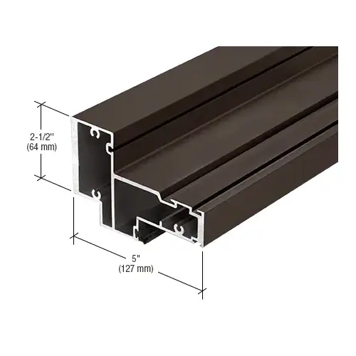 Header for Transom, 1-5/16" Glass, Dark Bronze/Black Anodized Class 1, 24'-2" Header for Transom, 1-5/16" Glass, Dark Bronze/Black Anodized Class 1, 24'-2"