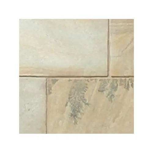 12"x12"x2" Golden Fossil Chiselled Coping