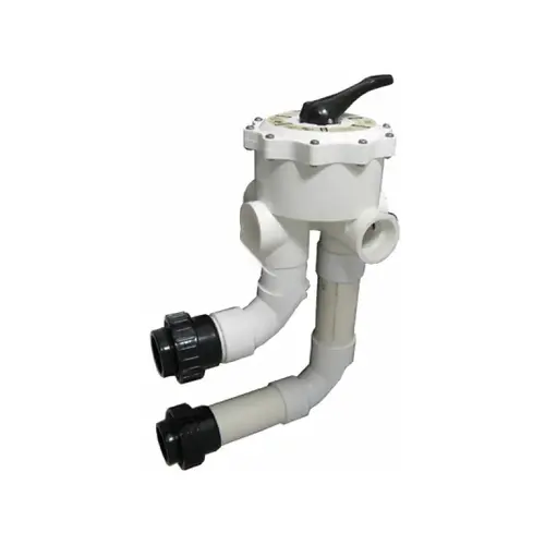 2" Socket Multi-port Valve With Union Connections For Crystal Water D.e. Filters