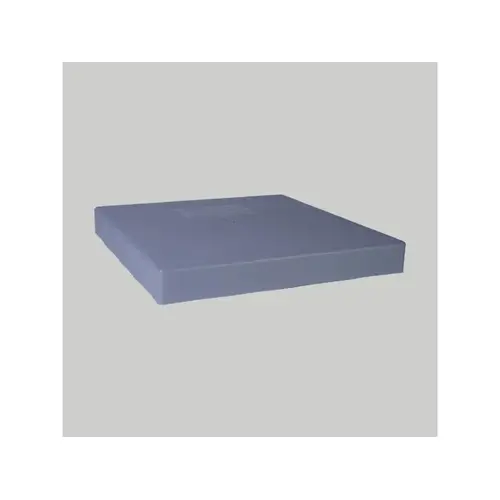 24x24x3 in. E-Lite Plastic Condensing Unit Pad Gray
