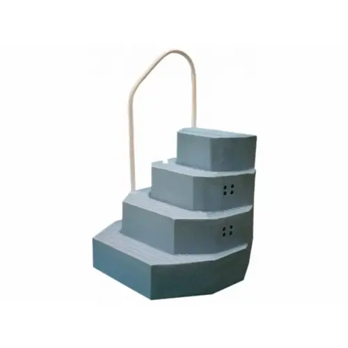 Blue Granite King Aqua Staircase With One Handrail For Above Ground Pool Blue Granite King Aqua Staircase With One Handrail For Above Ground Pool