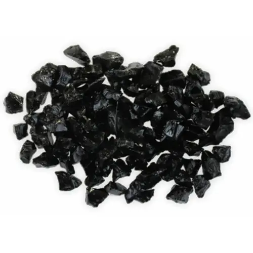 5# .5".75" Pepper Black Fireglass