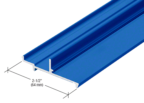 CRL-U.S. Aluminum BR34771 Pocket Insert for Door Stop, Custom Paint, 21'-2" Stock Length