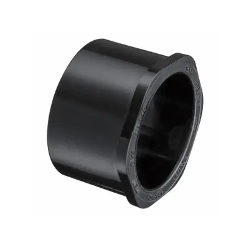2" X 1.5" Black Sch40 Pvc Flush Style Reducer Bushing Spigot X Spigot 2" X 1.5" Black Sch40 Pvc Flush Style Reducer Bushing Spigot X Spigot