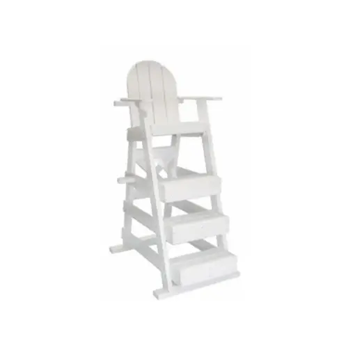 Front Ladder 70" White Lg517 Champion Guard Chair Front Ladder 70" White Lg517 Champion Guard Chair