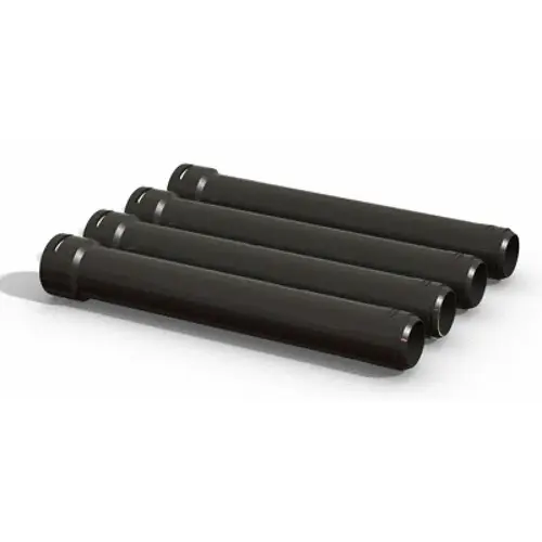 4 Pack - Header End Connector Black