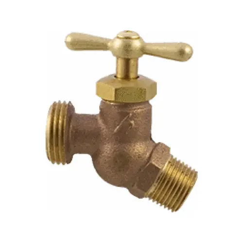 Aqualine .5" Bra Hose Bibb Mipx.75" Nk Bibb