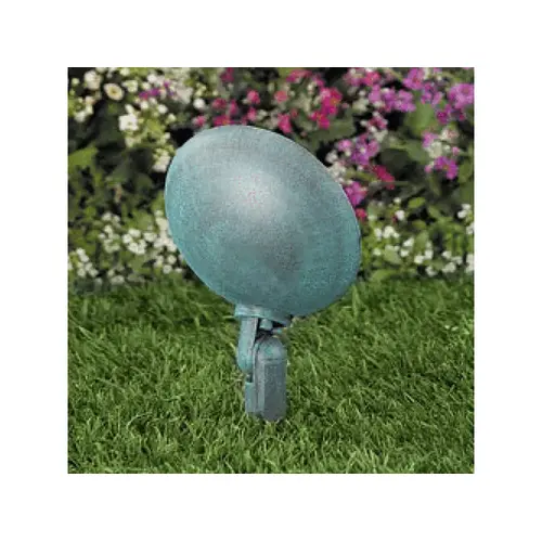 8.25" Granite Aluminum Half Round Path Light With T3 Lamp 10w 8.25" Granite Aluminum Half Round Path Light With T3 Lamp 10w