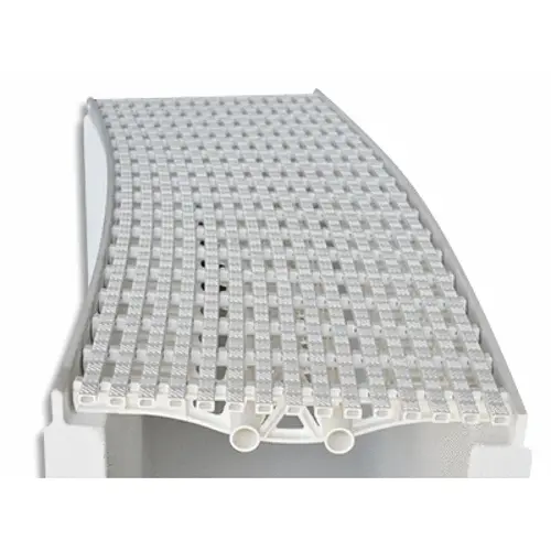 12" Bone Parallel Radius Grate 12" Bone Parallel Radius Grate