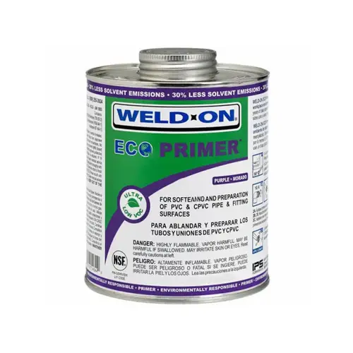 Eco Purple Pvc/cpvc Cement Primer 1 Pt Eco Purple Pvc/cpvc Cement Primer 1 Pt