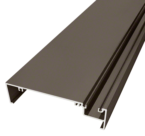 CRL-U.S. Aluminum FF68222 Sill, Bronze Black Anodized - 24'-2" Stock Length