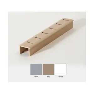 Quaker Plastics QP-2551W 4' White Common Deck Drain Cap