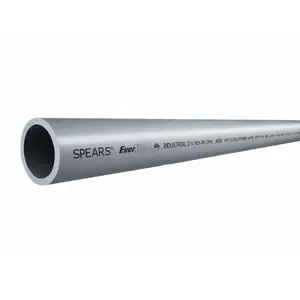 SPEARS MANUFACTURING CO. PD-800-020C 2" X 20' Sch80 Cpvc Pipe Gray