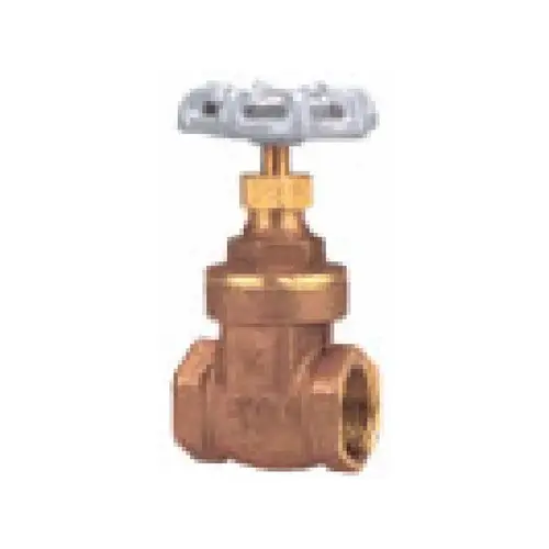 TI-8 Gate Valve - Brass, Full Port, Threaded Ends TI-8 Gate Valve - Brass, Full Port, Threaded Ends