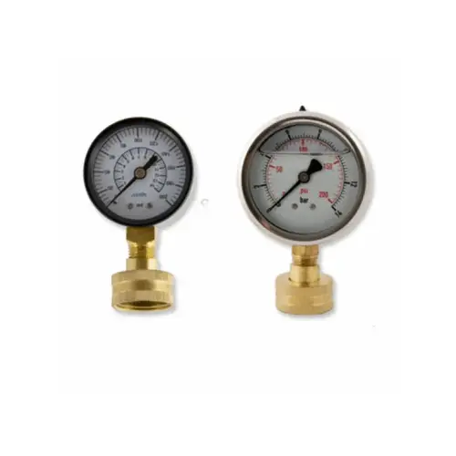 Metal 0-60# 0.25" B/m Pressure Gauge Metal 0-60# 0.25" B/m Pressure Gauge