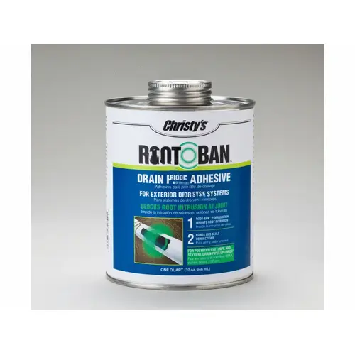 34835 Christy's Qt Root Ban Drain Adhesive