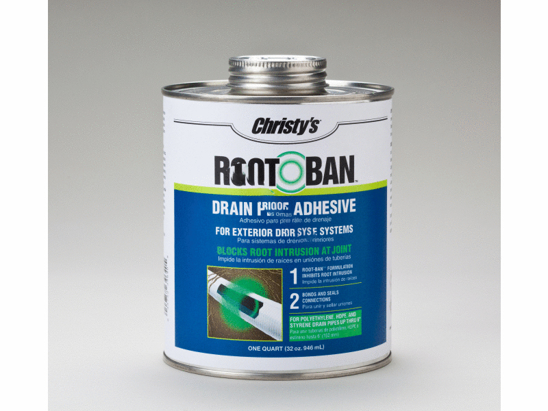 IPS Corporation 505218 34835 Christy's Qt Root Ban Drain Adhesive