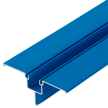 CRL-U.S. Aluminum R40771 Custom KYNAR Paint Head Filler with Glazing Pocket - 21'-4" Stock Length