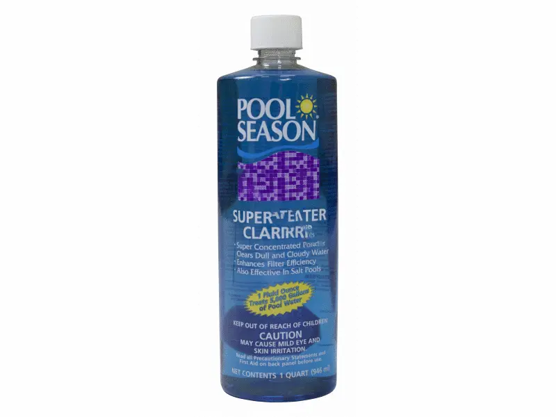 Pool Season Qt Super Water Clarifier Blue 013-1270 Pool Season Qt Super Water Clarifier Blue 013-1270