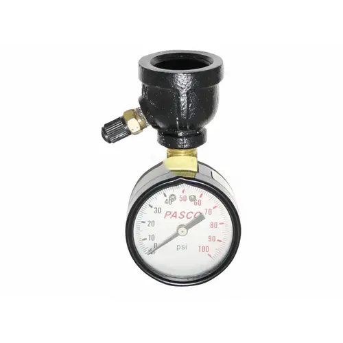 2"x.75" Fpt 0-100psi Top Mount Air Test Gauge Assy 2"x.75" Fpt 0-100psi Top Mount Air Test Gauge Assy