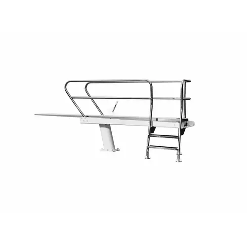 1 Meter Deluxe Dive Tower With Left Mount Assembly Primer Coated 1 Meter Deluxe Dive Tower With Left Mount Assembly Primer Coated