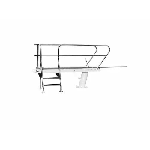 1 Meter Deluxe Dive Tower With Right Mount Assembly Primer Coated 1 Meter Deluxe Dive Tower With Right Mount Assembly Primer Coated