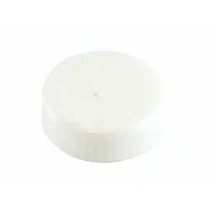CKS Packaging CAPS634001SF 63mm Push & Turn Cap White