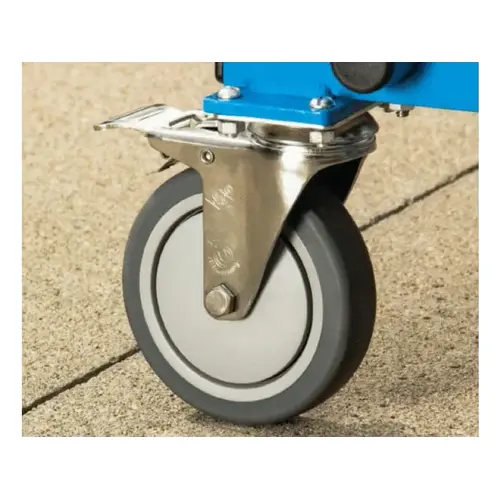 5" Ss Classic Swivel Caster W/ Individual Brake