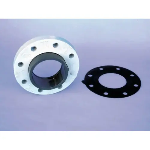 1/8" Thick 3" Neoprene Flange Gasket Black 1/8" Thick 3" Neoprene Flange Gasket Black