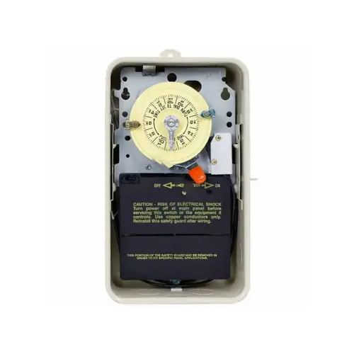 220v Dpst Outdoor Time Clock W/ Fireman's Switch 220v Dpst Outdoor Time Clock W/ Fireman's Switch