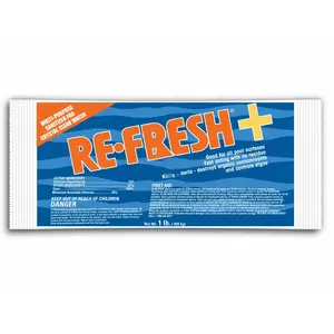 Refresh 25259 73% Calcium Hypochlorite Granular 1lb Bag White