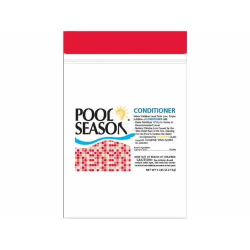 50-8005 5# Pouch Pool Season Conditioner White to off-white 50-8005 5# Pouch Pool Season Conditioner White to off-white