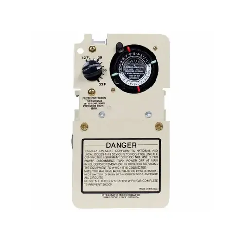 Freeze Protection Timer Mechanism With Thermostat 240v Freeze Protection Timer Mechanism With Thermostat 240v