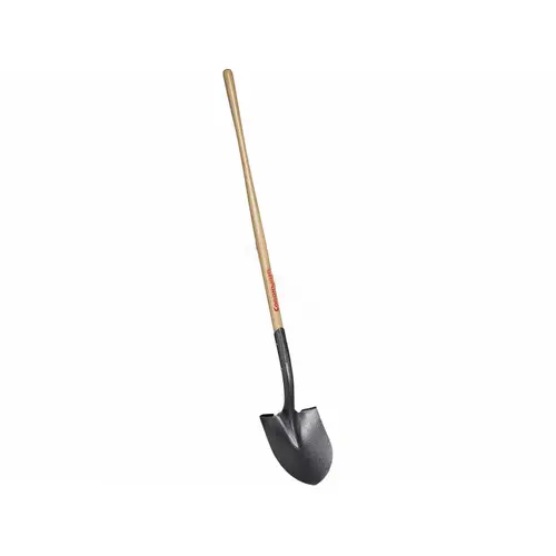 14-gauge #2 Round Point Closed-back Shovel With 48" Wood Handle 14-gauge #2 Round Point Closed-back Shovel With 48" Wood Handle