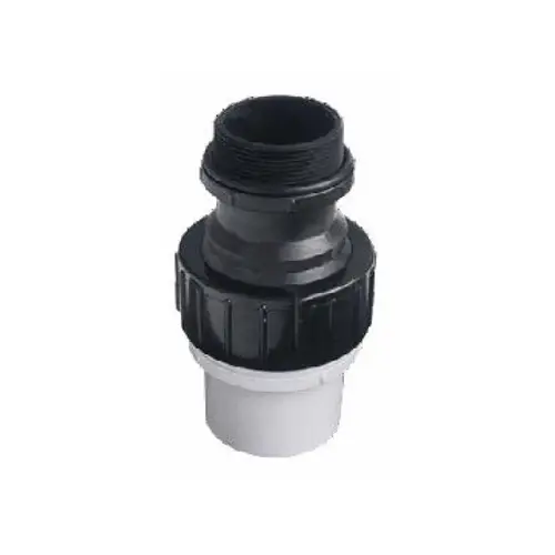 2"mptx2"s Swivel Hi-temp Union W/ Oring Black 2"mptx2"s Swivel Hi-temp Union W/ Oring Black